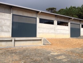 Depósito comercial em estrutura pré moldada com área de  600,00 m² – São Bento do Sul-SC