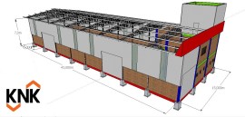 Projeto para Galpão Industrial em Estrutura Pré Moldada